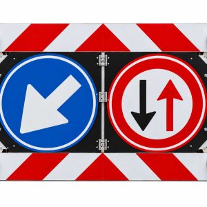 Actieframe verkeerssignalering – Liggend